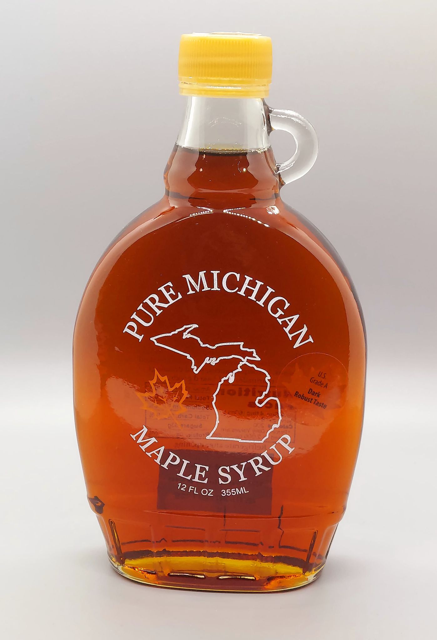 8oz/12oz Maple Syrup Glass Bottle - China Maple Syrup Glass Bottle